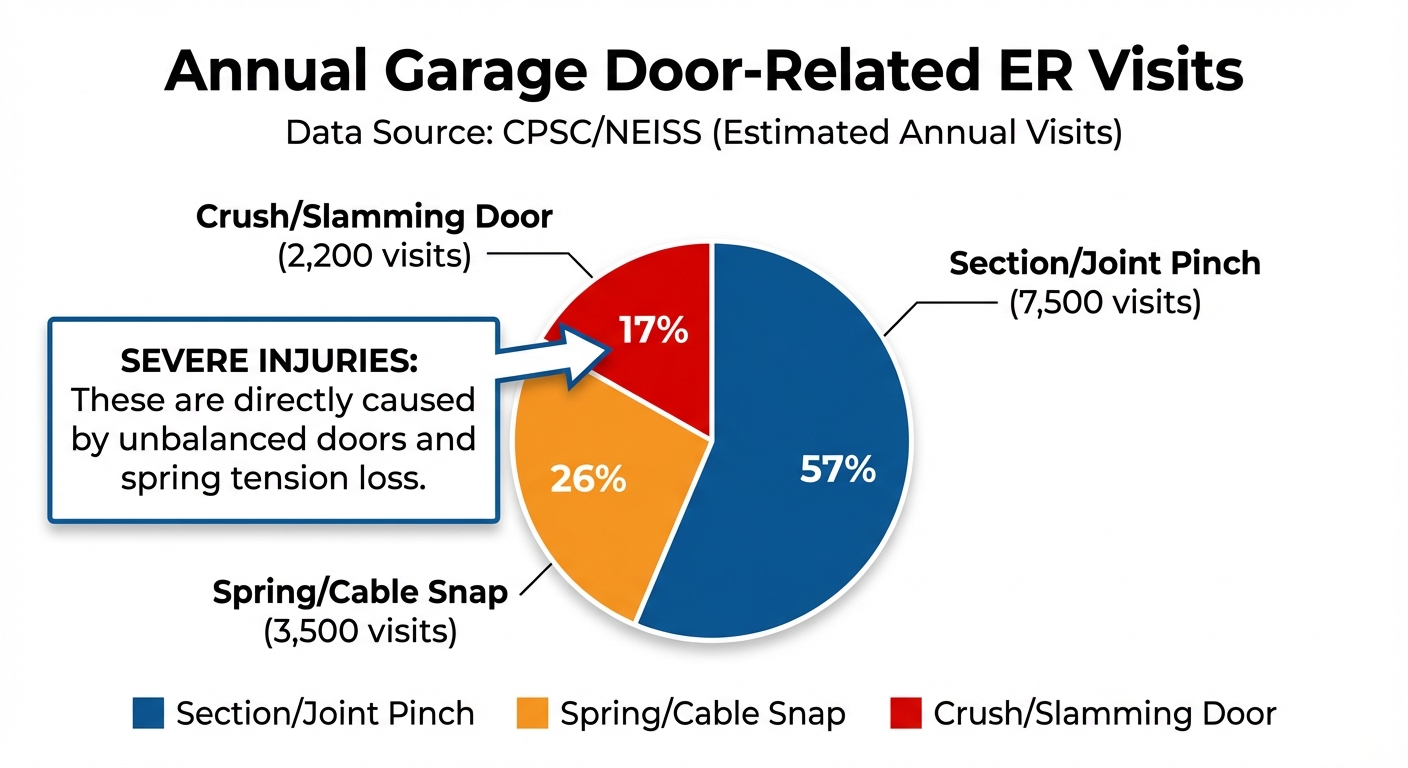 Annual Garage Door-Related ER Visits