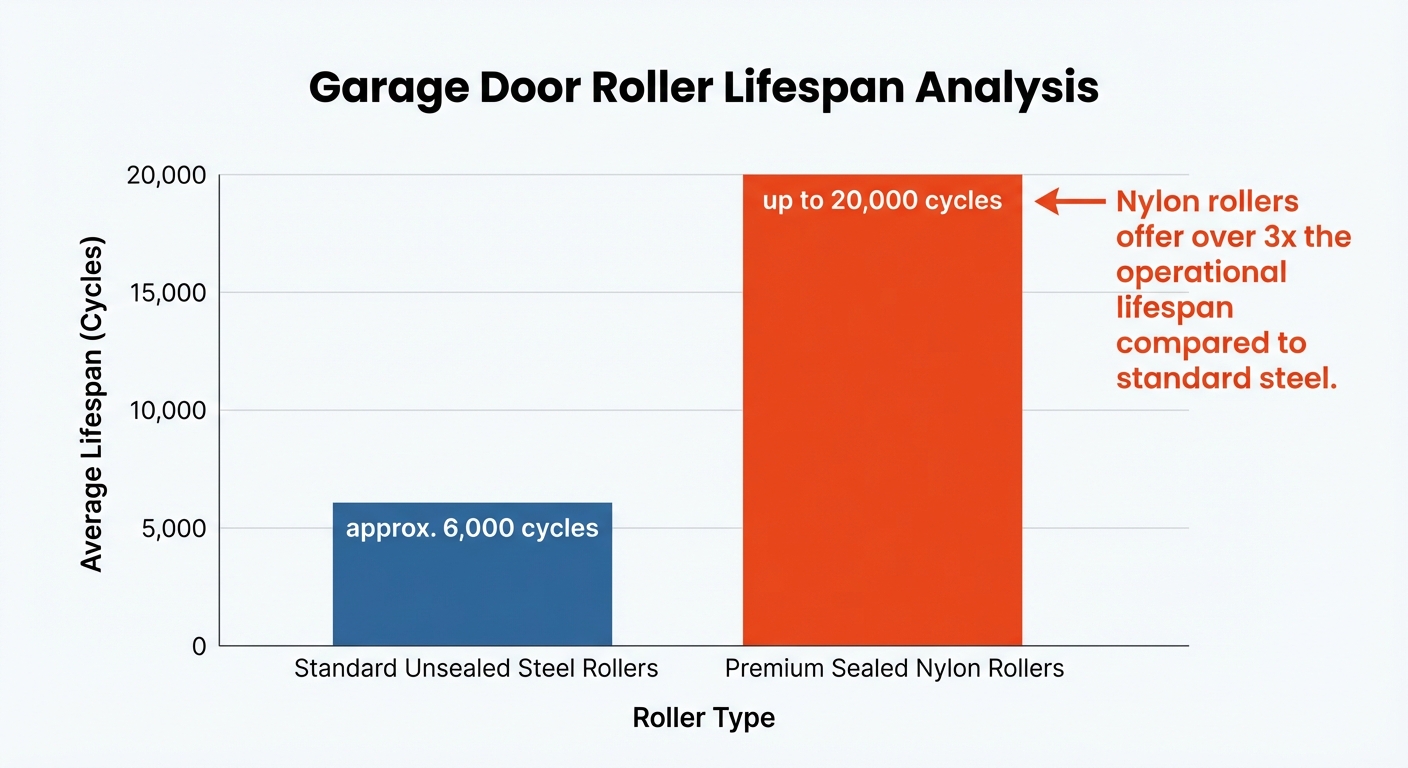 Garage Door Roller Lifespan Analysis