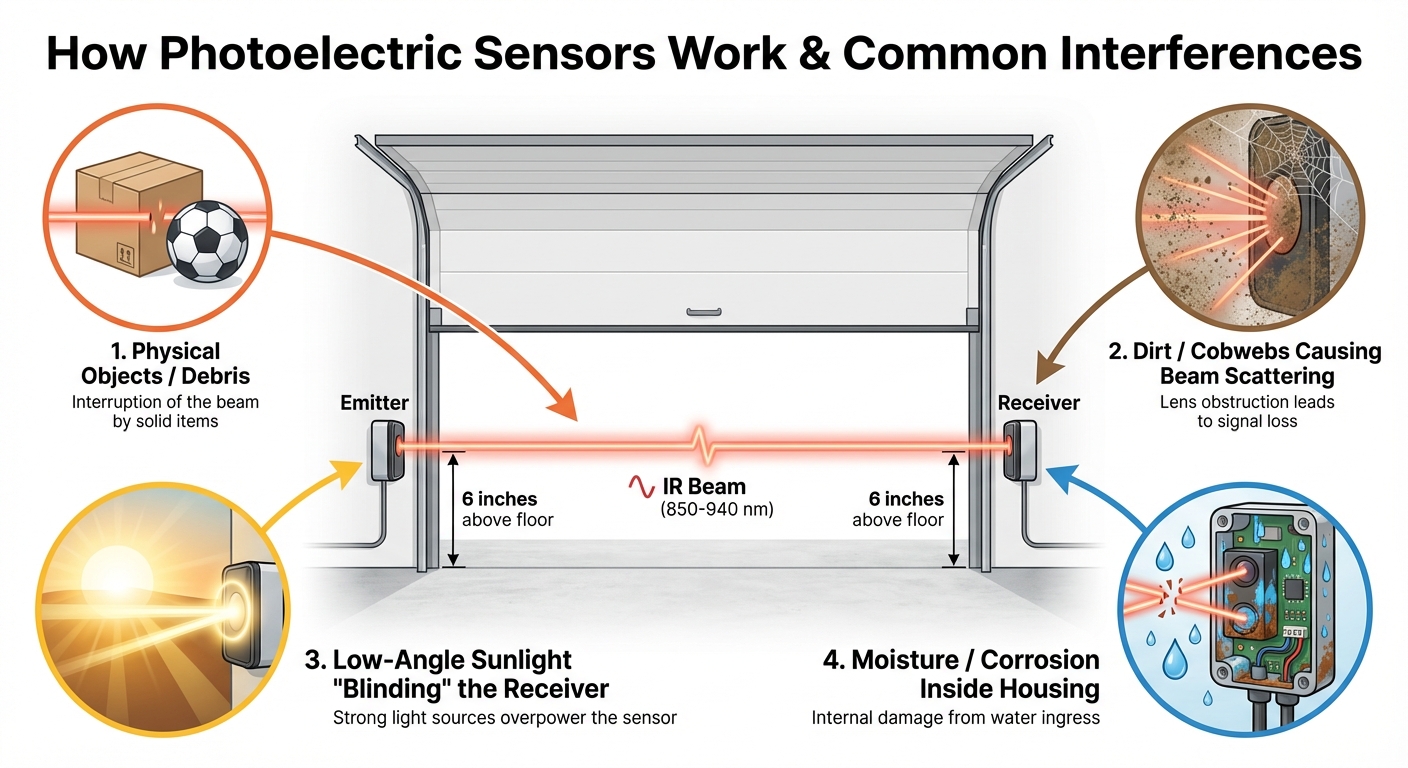 How Photoelectric Sensors Work & Common Interferences