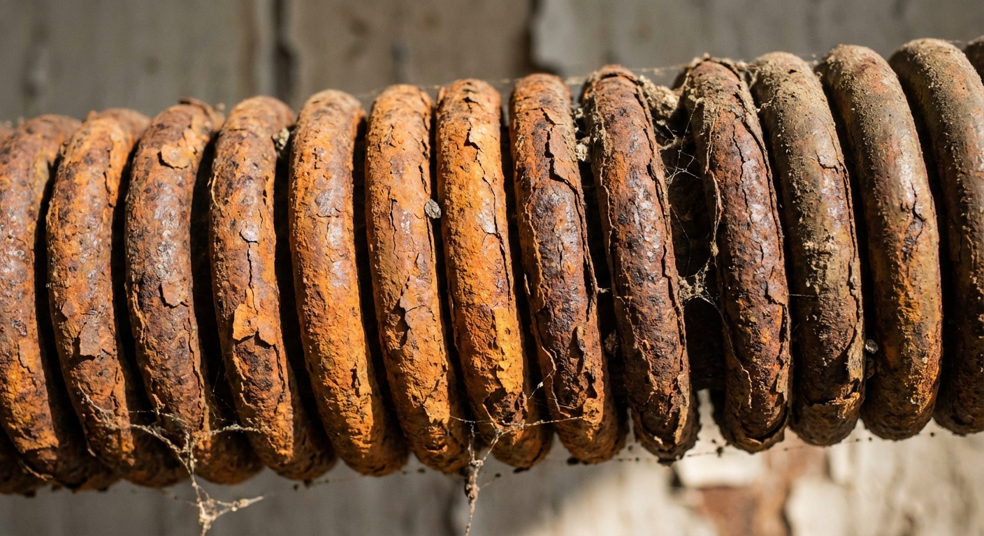Rusted Spring Detail