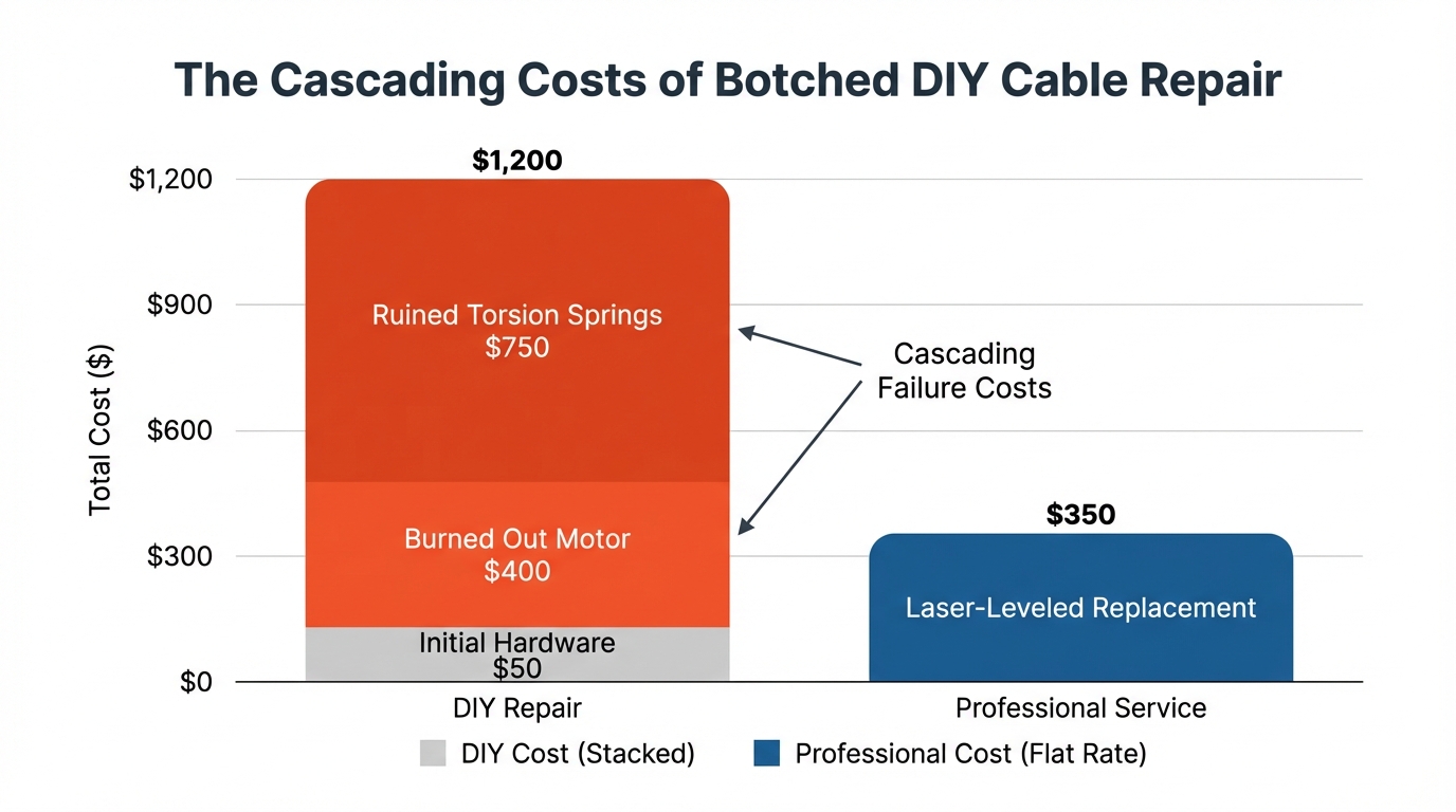 The Cascading Costs of Botched DIY Cable Repair