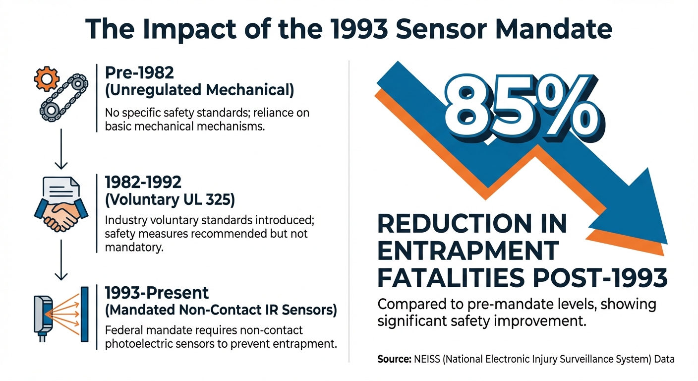 The Impact of the 1993 Sensor Mandate